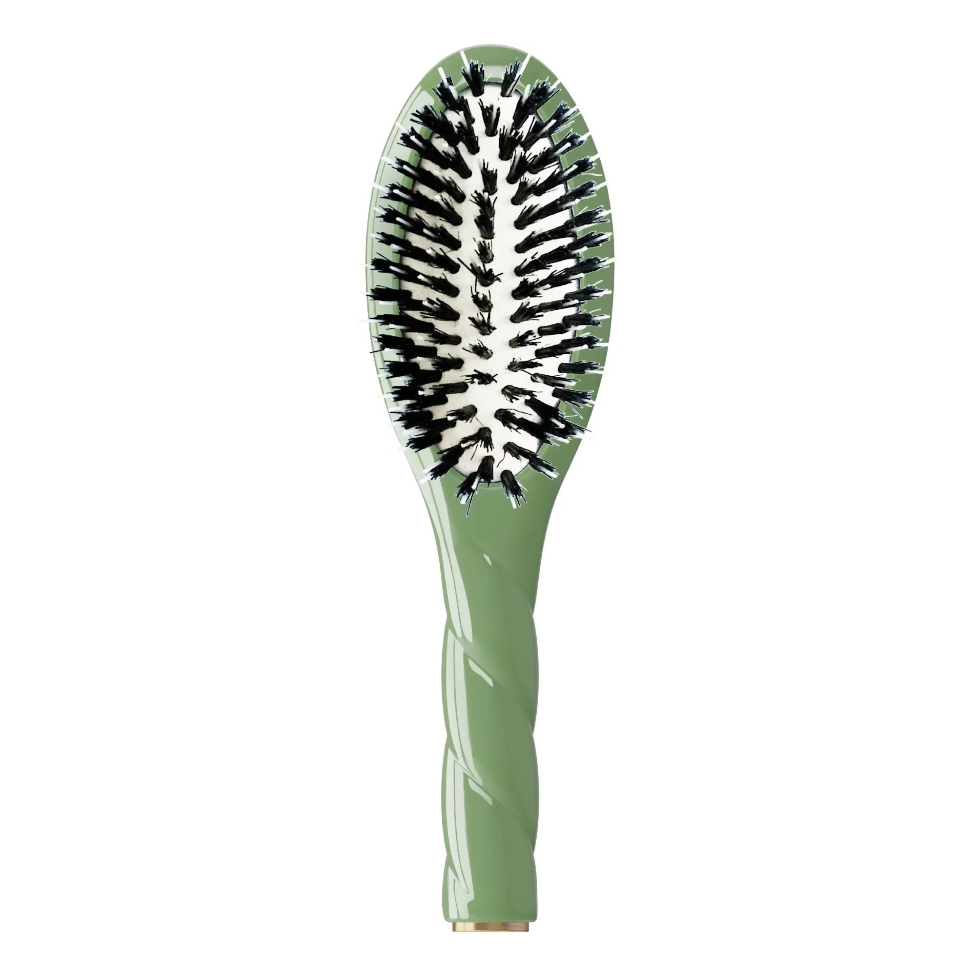 La Bonne Brosse - No. 02 Basic Small Brush - Care and Detangling | Almond Green