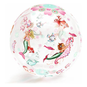 Djeco - Mermaid Inflatable Balloon | Pink