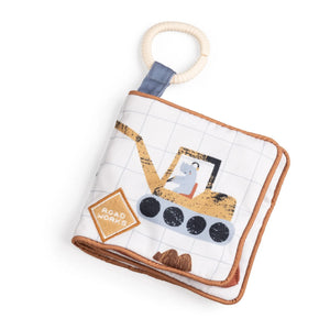 Sebra - Construction Workers Plush Activity Book