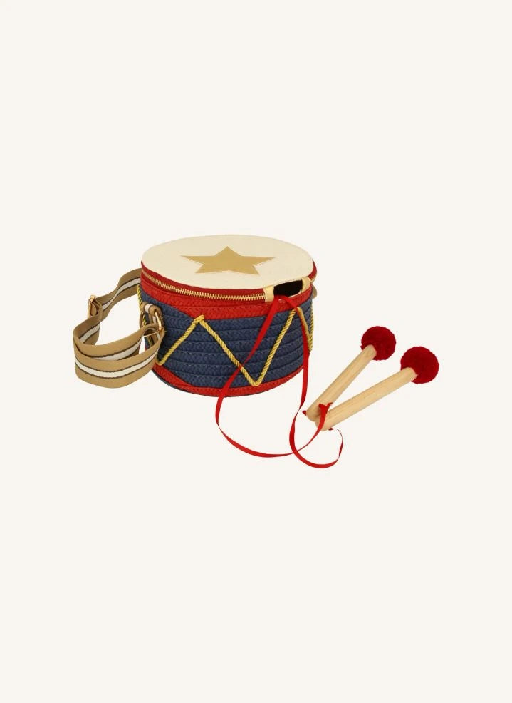 Meri Meri - Woven paper drum and wooden chopstick camouflage