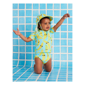 Halcyon Nights - Anti-UV Bath T-Shirt Banana Recycled Fibers | Turquoise