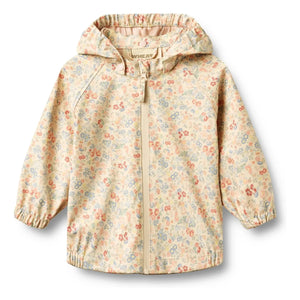 Wheat - Chardy Fleurie Recycled Fiber Waterproof Jacket | Apricot