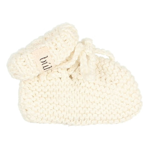 Búho - Knitted House Slippers | Ecru