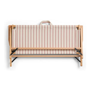 Hay - Outdoor Market Foldable Bench, Jasper Morrison | Beige