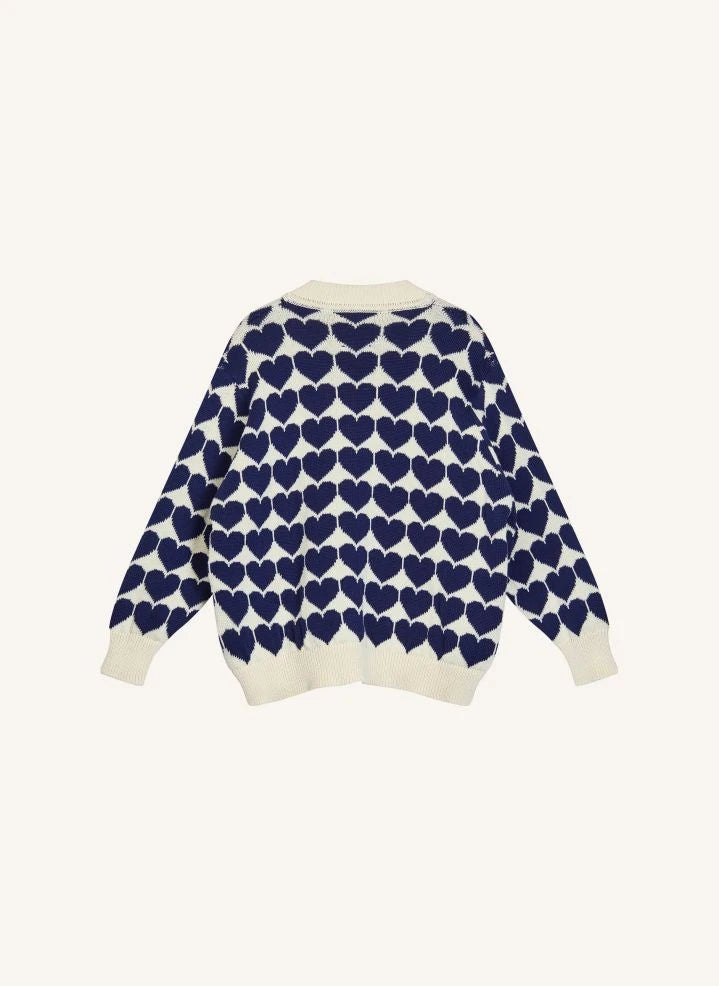 Wynken - The Lovers Organic Cotton Cardigan | Ecru