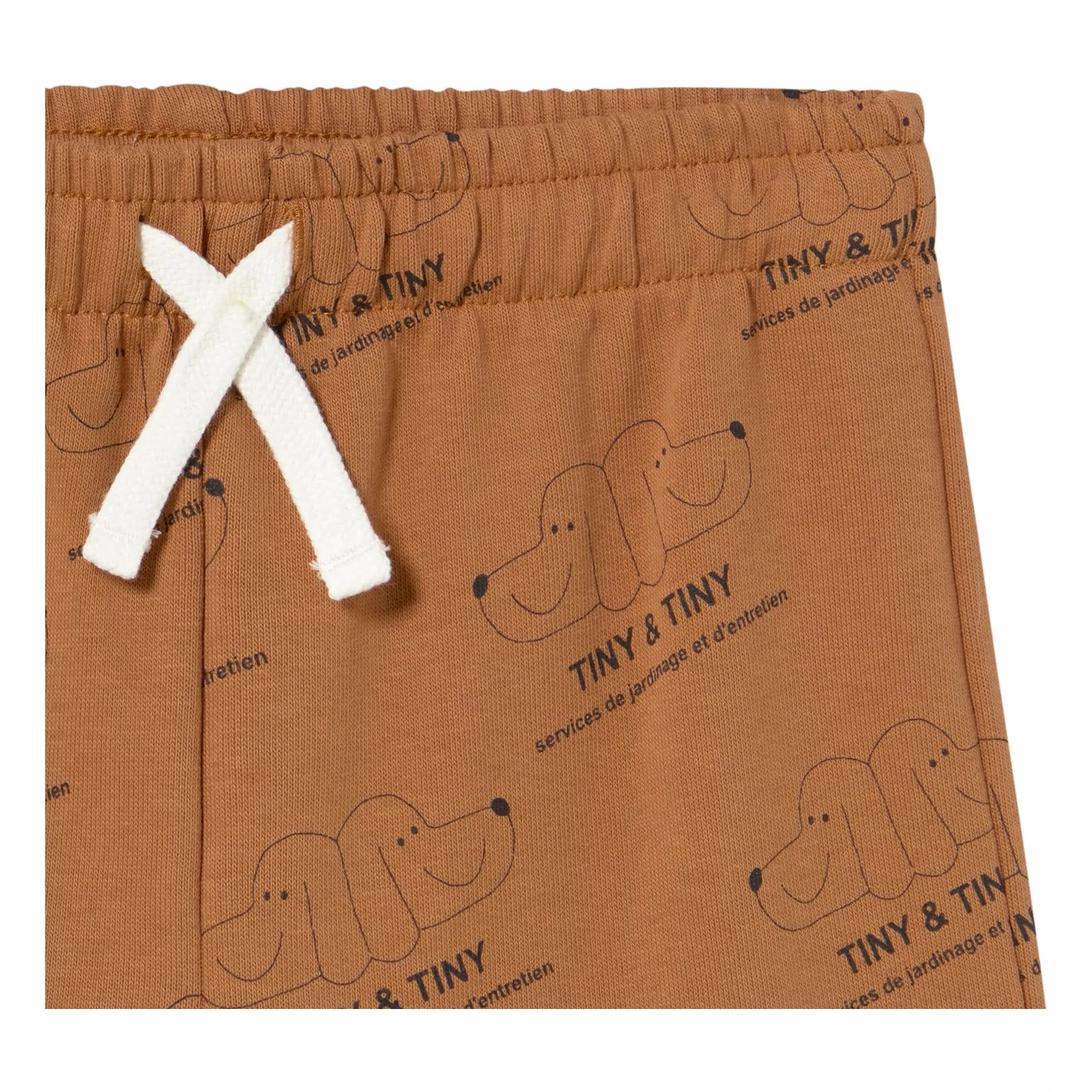 Tinycottons - Tiny & Tiny Organic Cotton Sweatpants | Brown