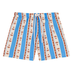 birinit - Sena Striped Swim Shorts | Azure blue