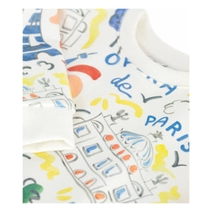 Petit Bateau - Opera Sweatshirt | White