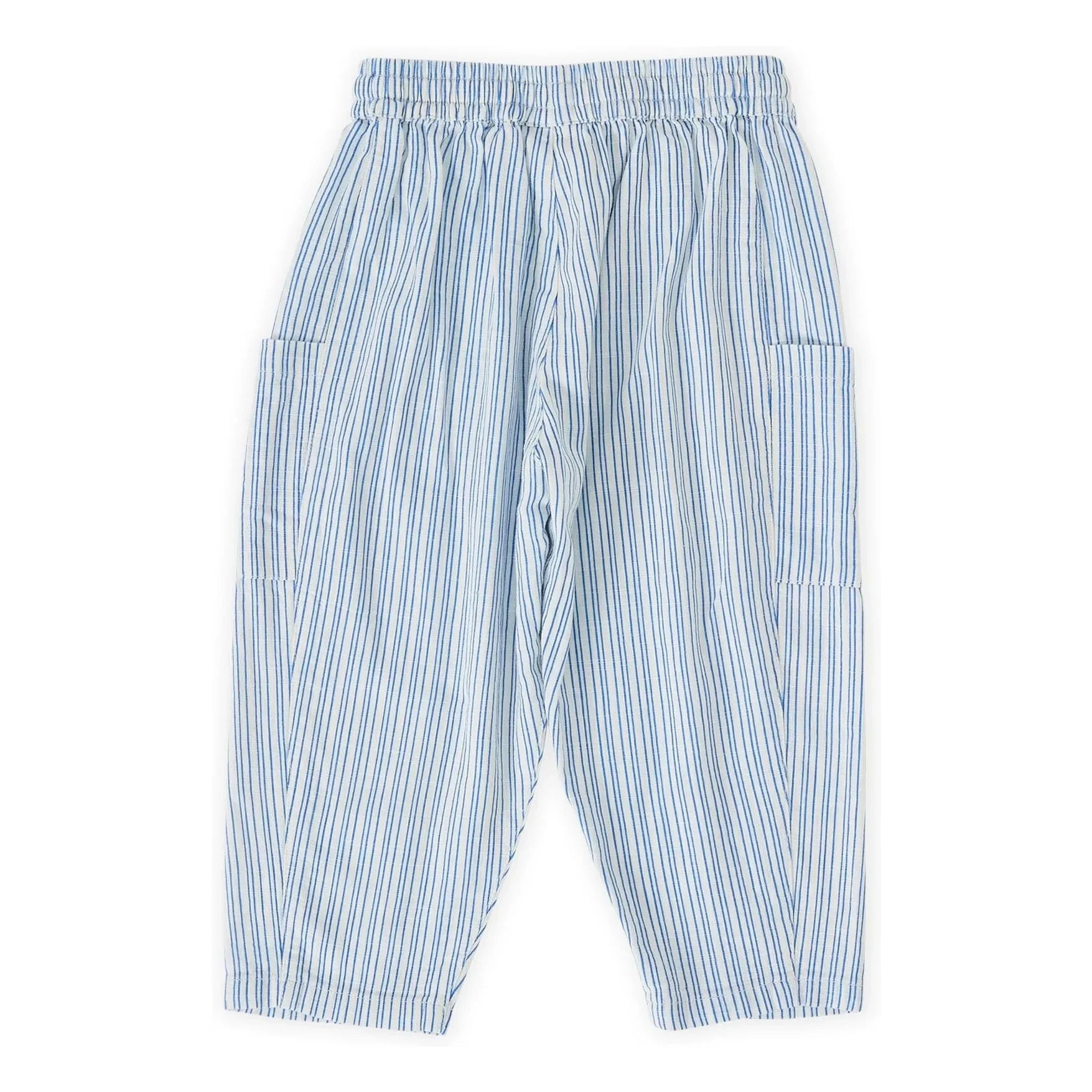 Goldie + Ace - Striped Cargo Pants | Blue