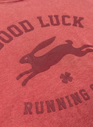 Finger in the nose - King Good Luck Organic Cotton T-Shirt | Dark Red