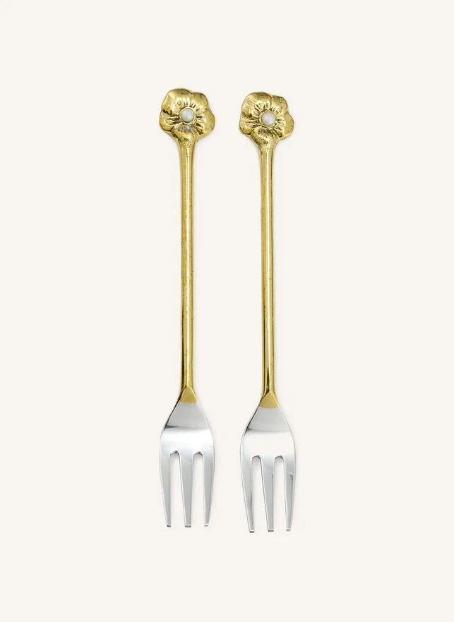 Doing Goods - Zoey Forks - Set of 2 | Gold
