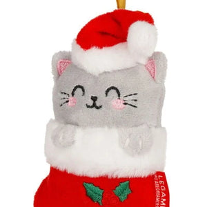 Legami - Kitty Plush Toy Christmas Tree Decoration - Oh-Oh-Ohrnaments