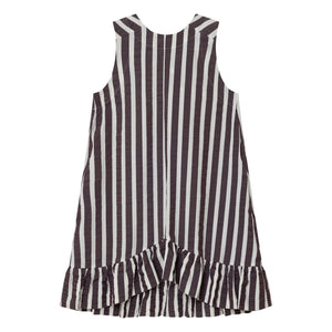 Dr Bloom - Cocomero Stripes Dress | Aubergine