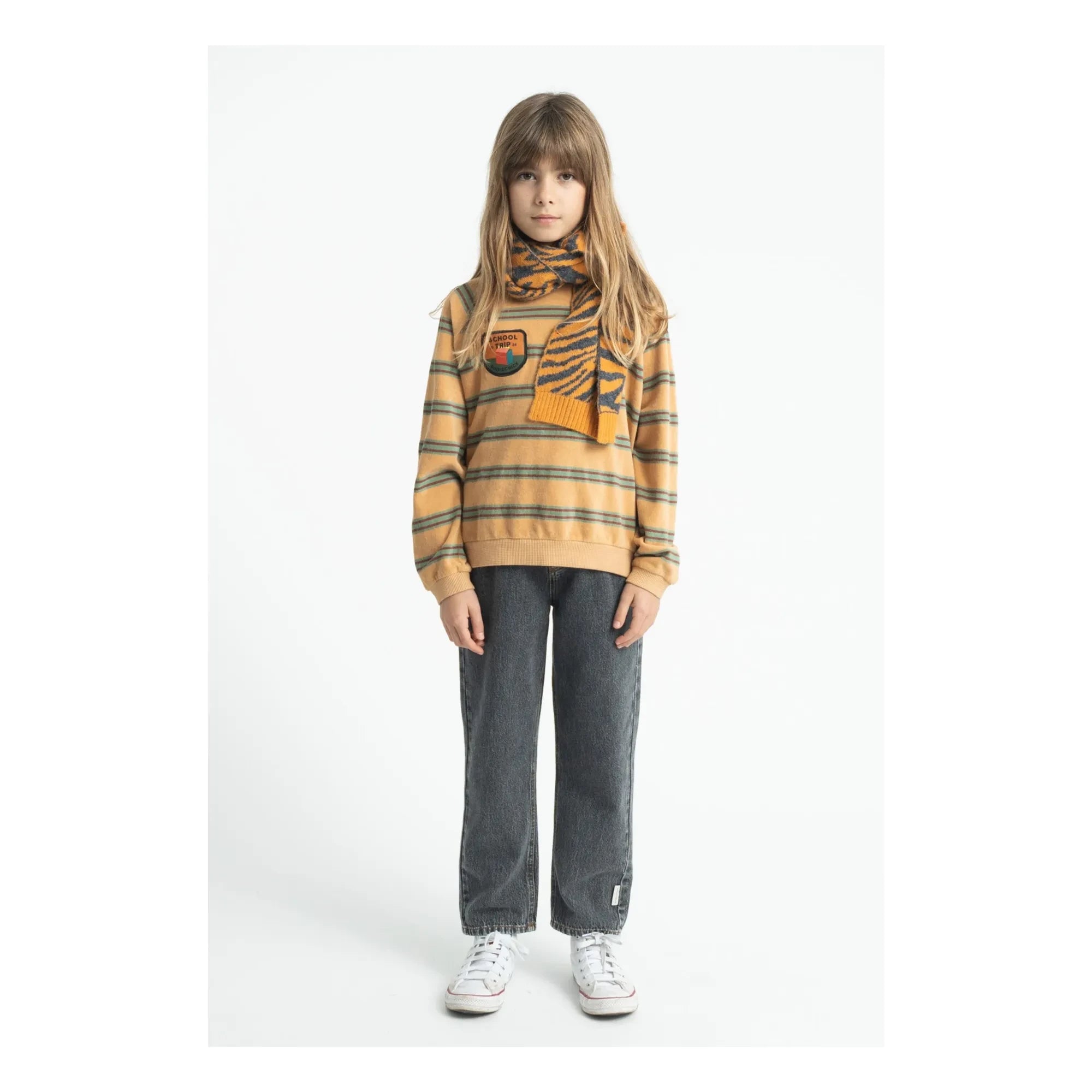Piupiuchick - Zebra Scarf | Orange