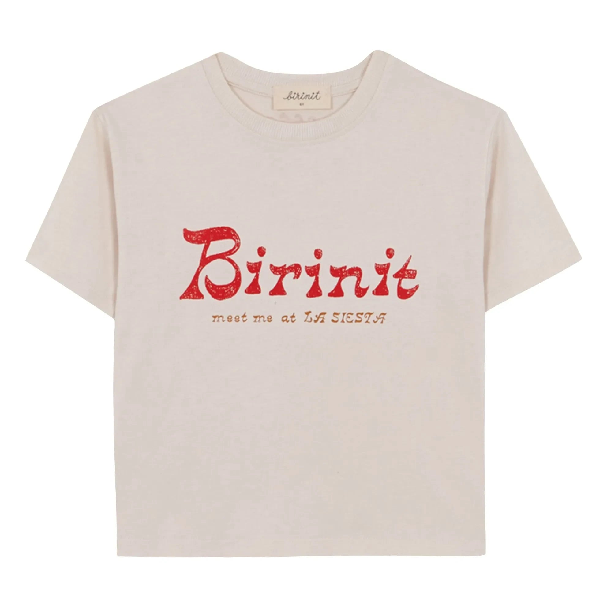 birinit - Birinit organic cotton T-shirt | Ivory