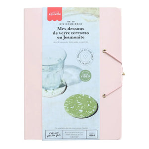La Petite Épicerie - DIY Jesmonite Coasters | Green