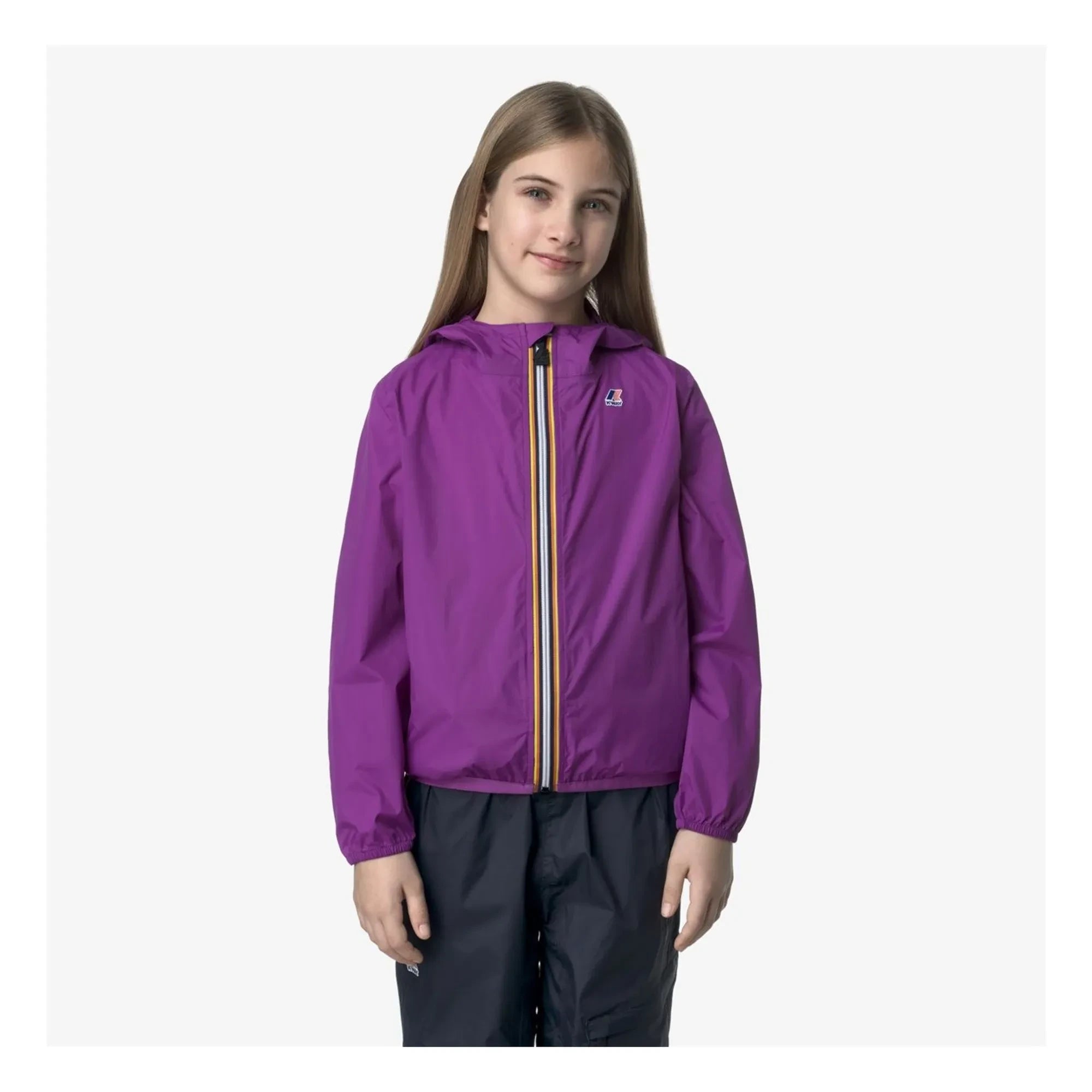 K-way - Le Vrai 4.0 Claude Waterproof Windbreaker | Purple