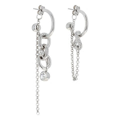 Justine Clenquet - Abel Earrings | Silver