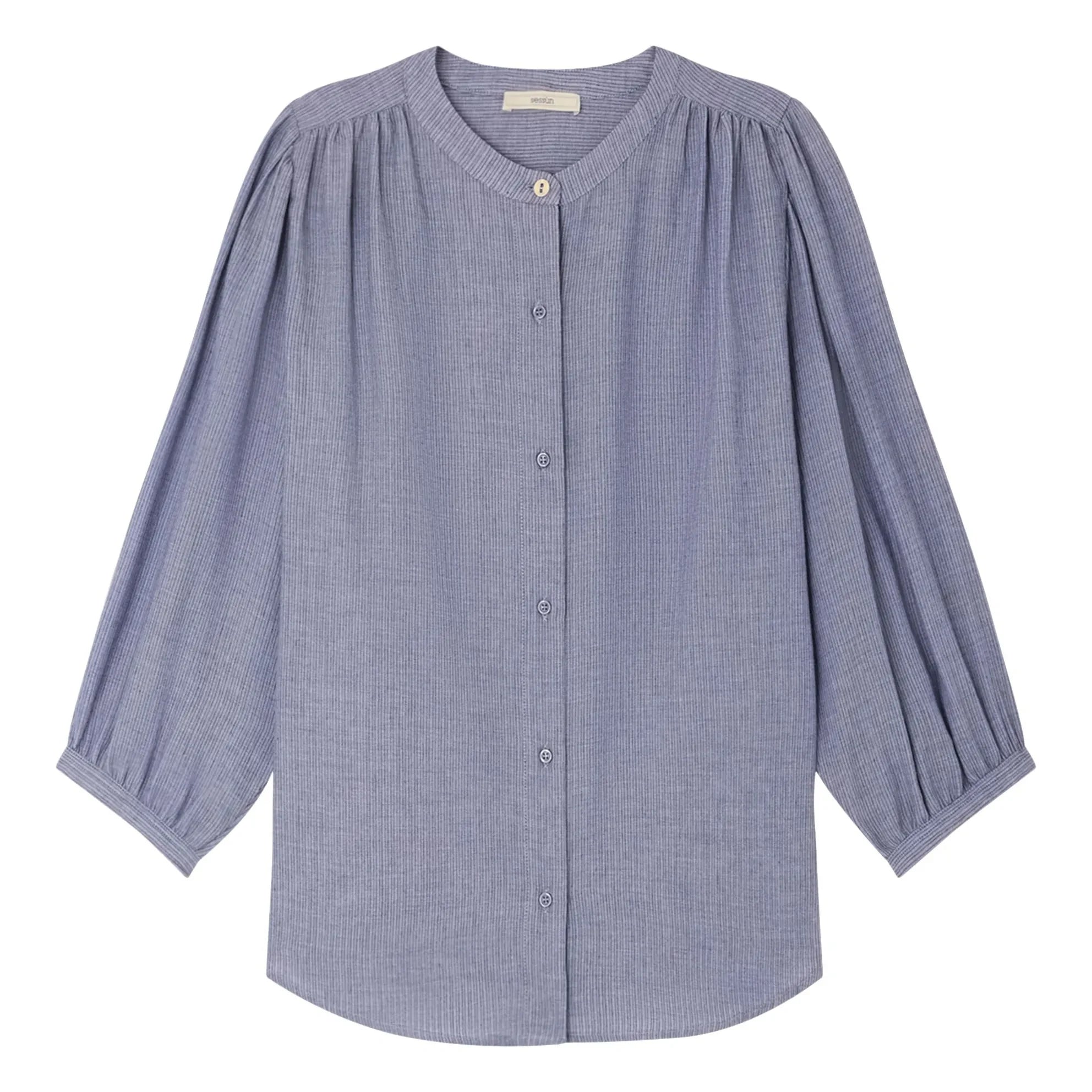 Sessùn - Striped Blouse | Blue