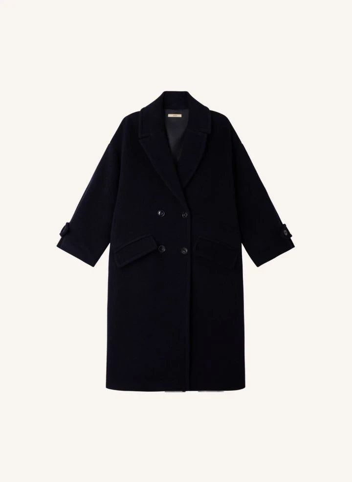 Sessùn - Mia Wool Coat | Navy
