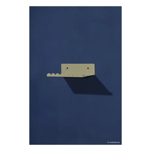 Nobodinoz - Vibes Wall Shelf 20x16 cm | Sage