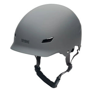 Trybike - Bisiklet kaskı | Kömür grisi