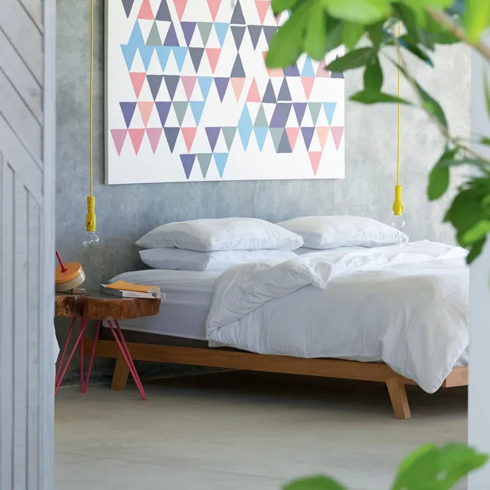 Maison de Vacances - Washed Linen Pillowcase | White