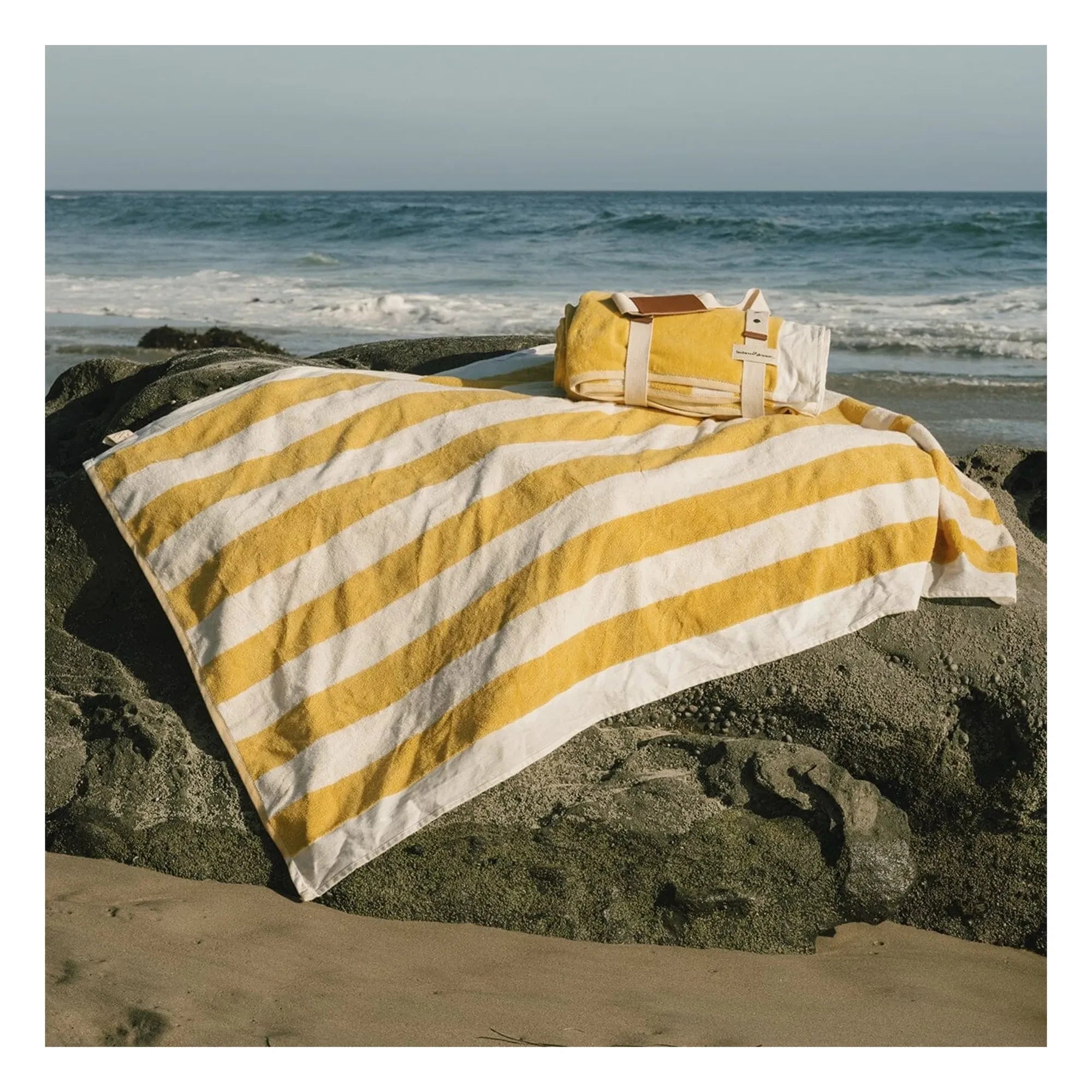 Business & Pleasure Co. - Beach Towel | Yellow