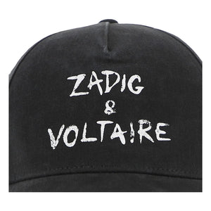 Zadig & Voltaire - Logo şapka | Siyah
