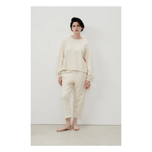 American Vintage - Bobypark Organic Cotton Sweatshirt | Ecru
