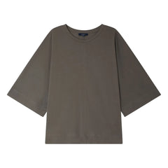 Soeur - Helsinki Cotton T-Shirt | Dark Gray