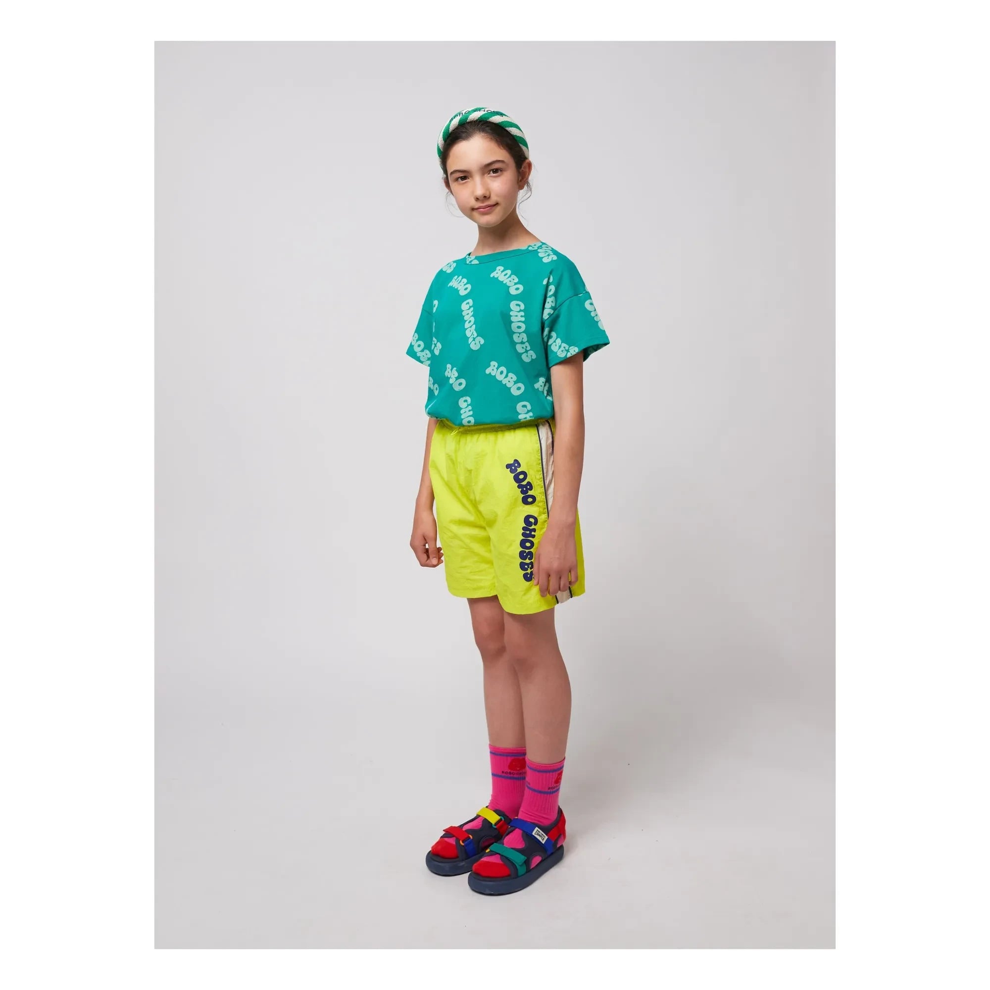 Bobo Choses - Bobo Recycled Fiber Shorts | Yellow