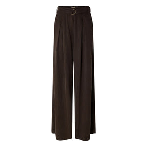 Sessùn - Striped Rim C Pants | Brown