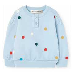 The Animals Observatory - Puma Polka Dot Sweatshirt | Light Blue