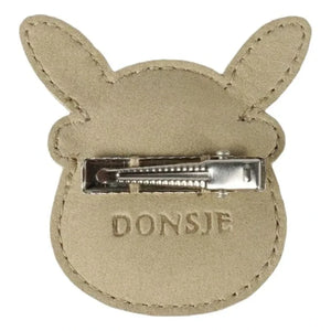 Donsje - Stanzen Rabbit Brooch | Dark Brown