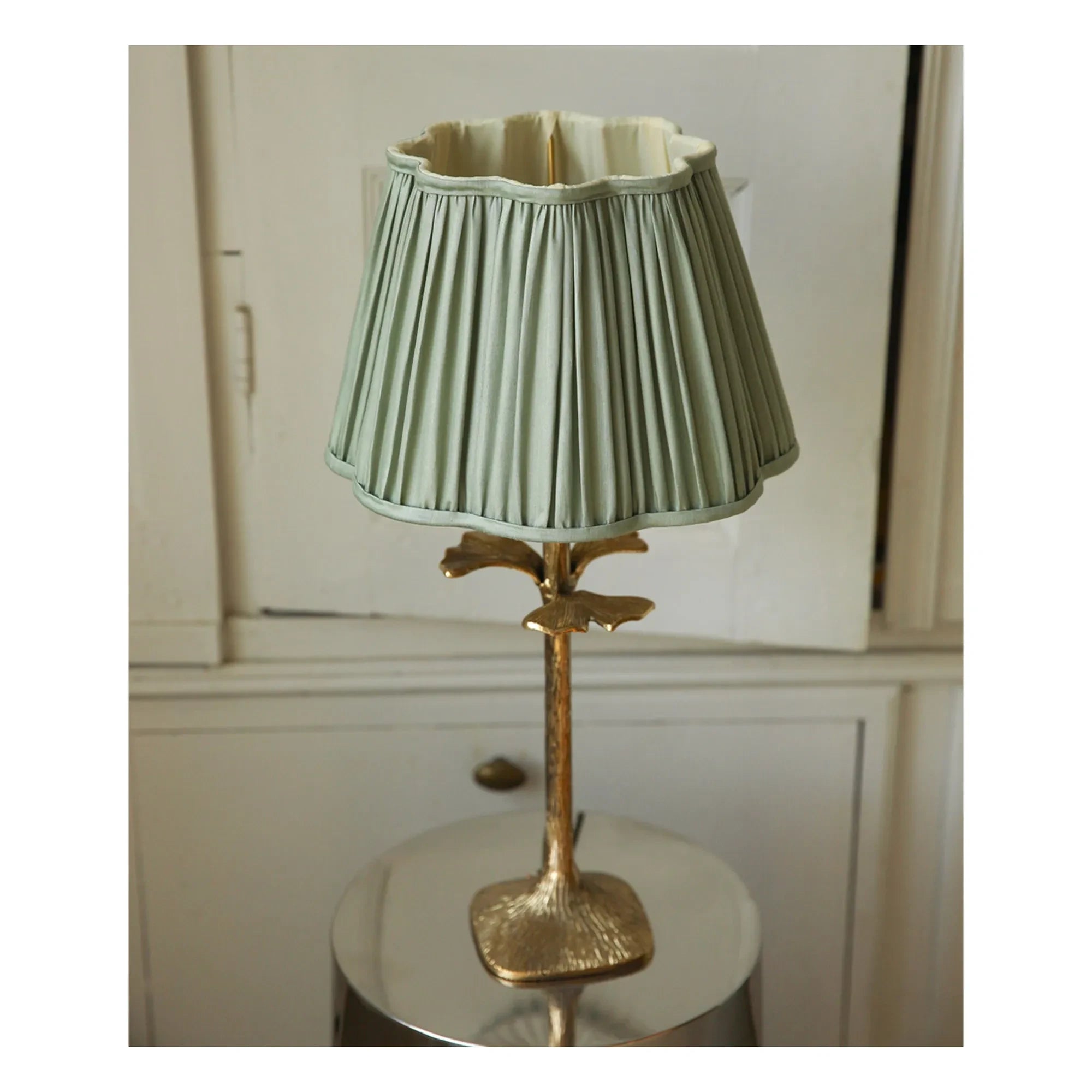 Doing Goods - Diya Table Lamp | Sage