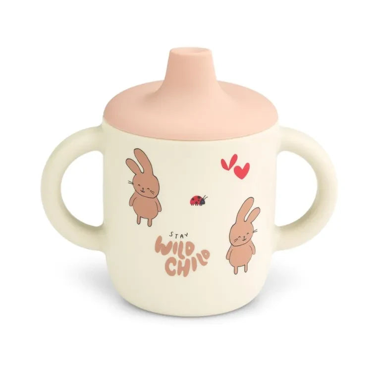 Liewood - Neil Silicone Training Cup | Wild child/Rosey