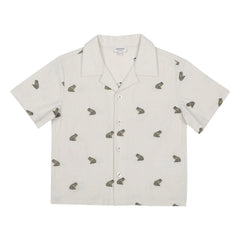 Donsje - Deccie Frog shirt Linen | Off-white