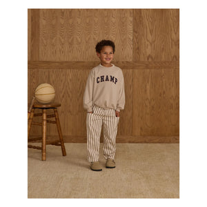 Rylee + Cru - Cargo Pants Striped | Ecru