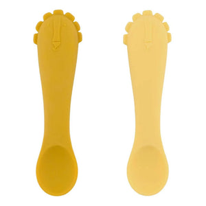 Trixie - Mr. Lion Baby Spoons - Set of 2 | Yellow