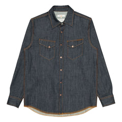 Nudie Jeans - Gunnar Dry Streaky Shirt | Dark Blue