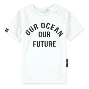 Beach & Bandits - Ocean UV Protection T-Shirt | White