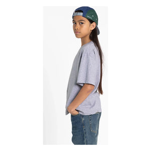 Smallable Kid - Nils Organic Cotton T-shirt | Grey Melange