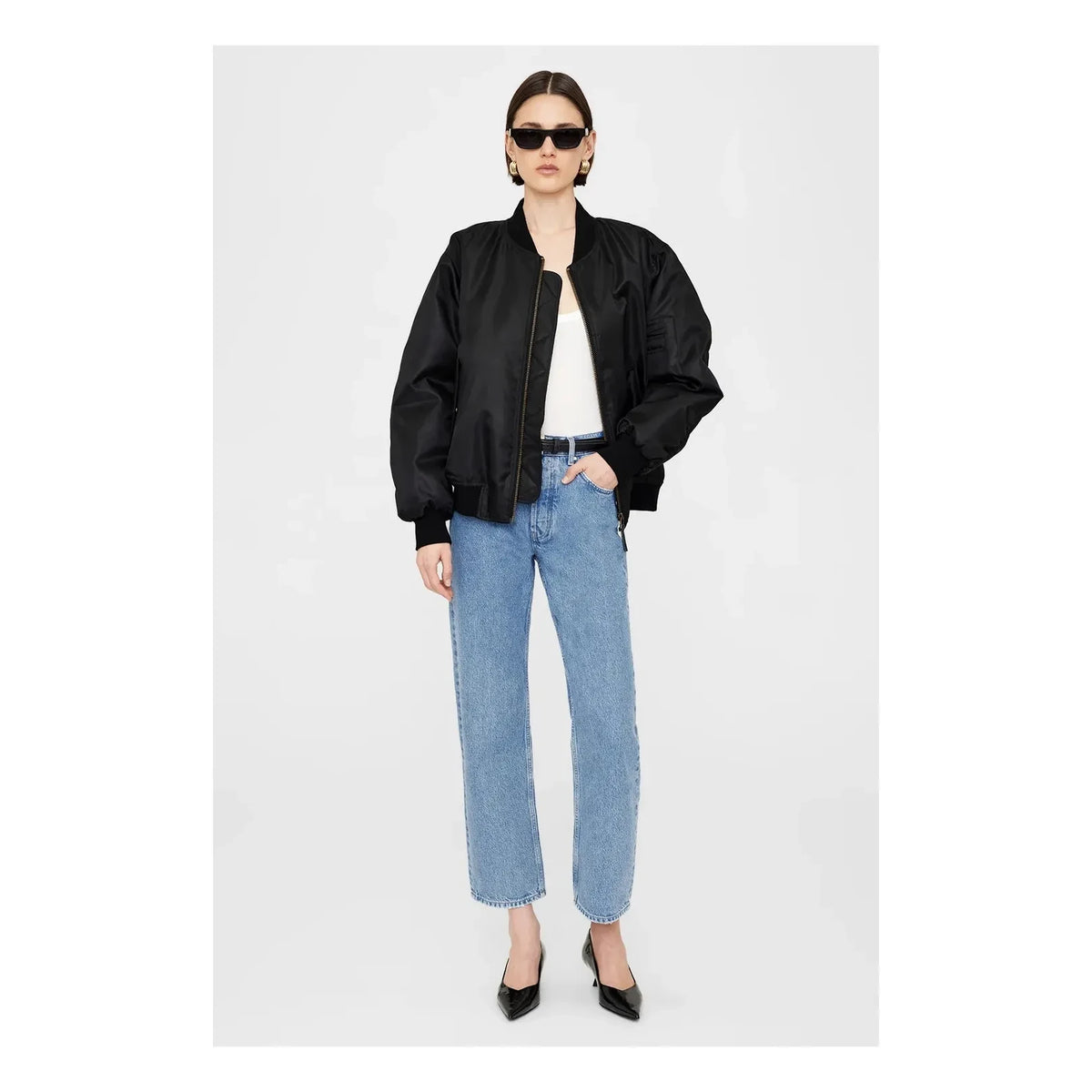 Anine Bing - Bomber Leon | Black