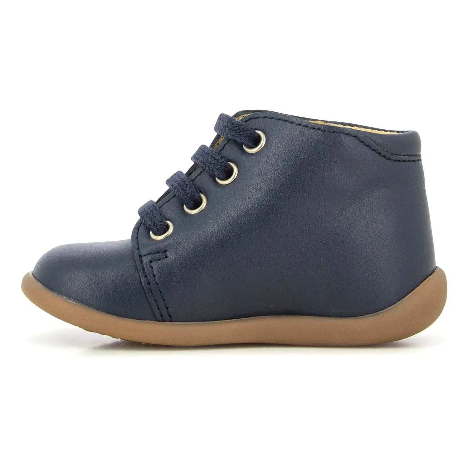 Pom d'Api - Lace-up Boots | Navy Blue