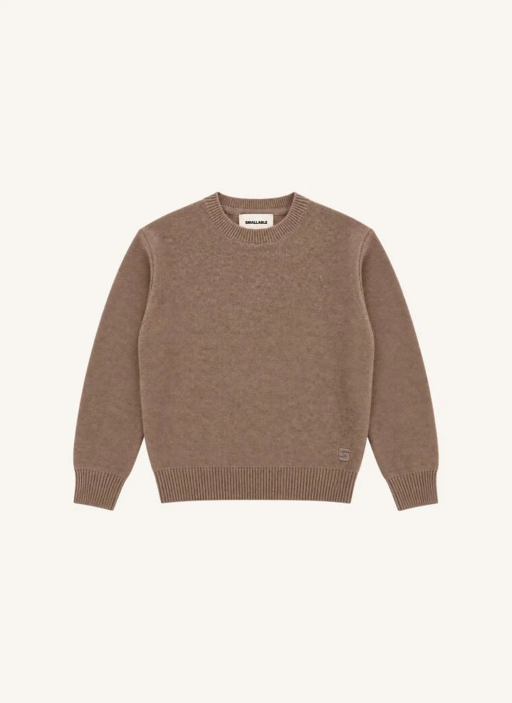 Smallable Kid - Matteo Wool Sweater | Dark Brown