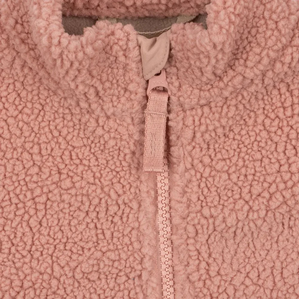 Konges Sløjd - Jody Heart Recycled Fiber Sherpa Jacket | Pink