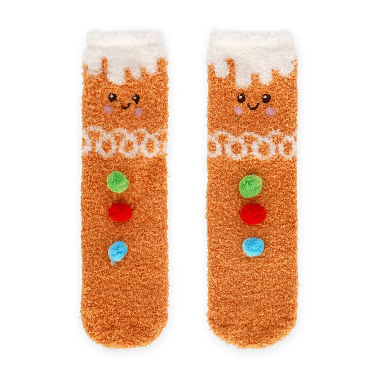 Legami - Gingerbread Non-Slip Socks Adults - A Perfect Match!