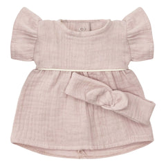 Minikane - Doll Wardrobe - Daisy Dress and Cotton Gauze Hairband | Pink