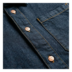 Finger in the Nose - Harper Denim Shirt | Dark Blue
